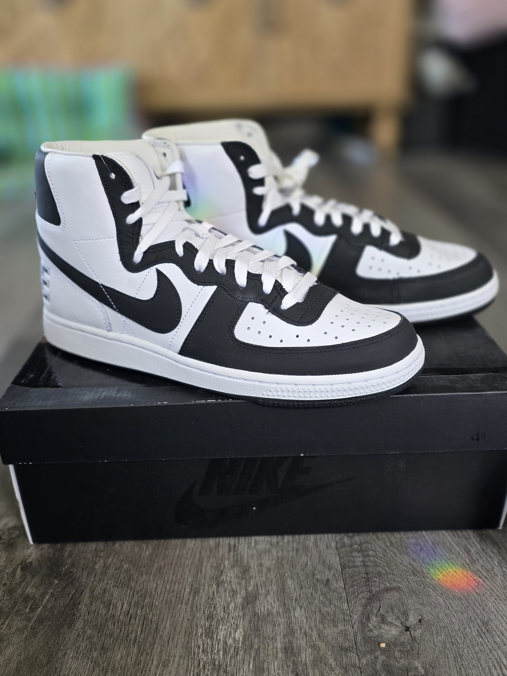 The Comme des Garçons Homme Plus x Nike Terminator High 'Black'